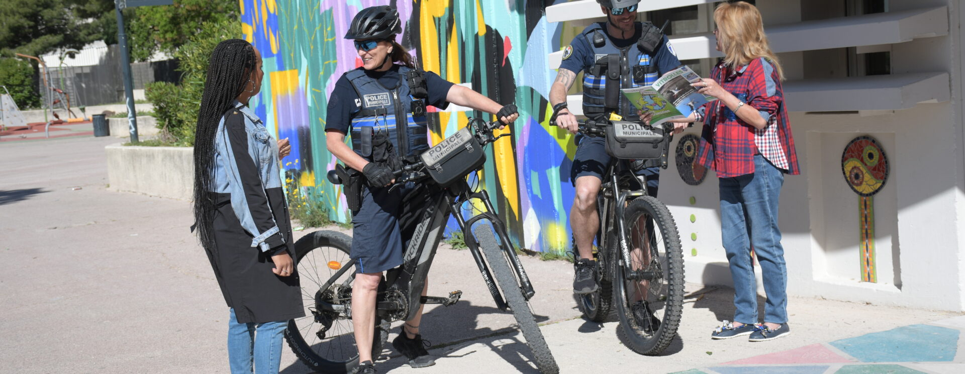 Police Municipale en vélo