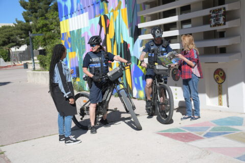 Police Municipale en vélo